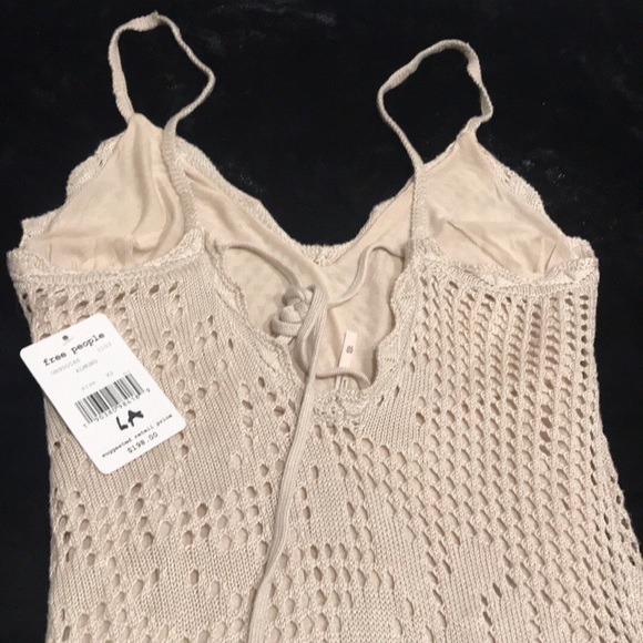 Free People Wowza Crocheted Mini Dress.  XS - Picture 10 of 12